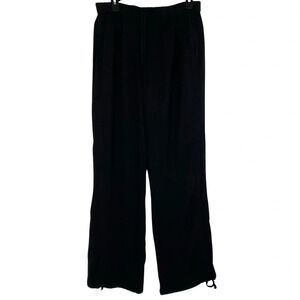 Donna Karan Straight Leg Pants Womens Small Medium Pull On Versatile Loose Fit